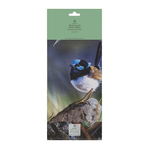 Ashdene Small Birds Kitchen Towel 2pk - Wren/Wagtail