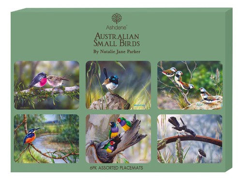 Ashdene Small Birds Placemat 6pk