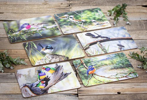 Ashdene Small Birds Placemat 6pk