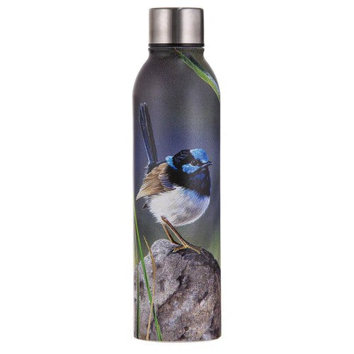 Ashdene Small Birds Drink Bottle - Blue Wren