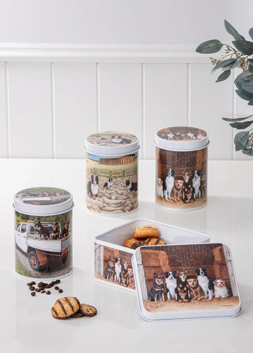 Ashdene Working Dogs Canister Set of 3