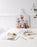 Ashdene Farmyard Faces Serving Board