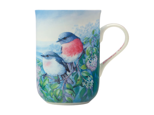 MW Birds of Australia KC 10yr Anniversary Mug 300ML Rose Robin Gift Boxed