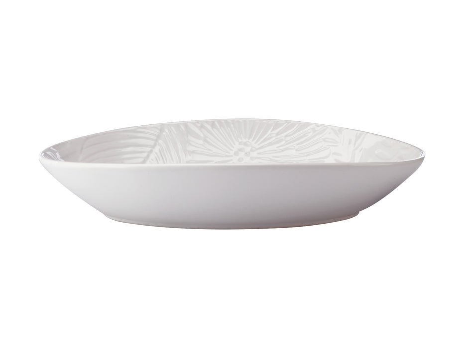 MW Panama Oval Serving Bowl 24x17cm White Gift Boxed