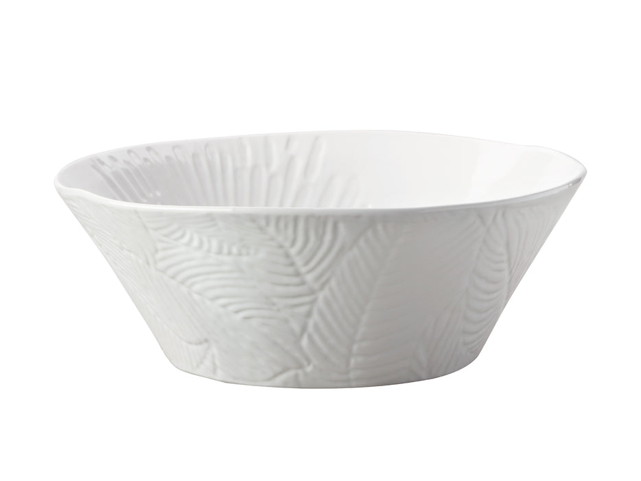 MW Panama Round Serving Bowl 25cm White Gift Boxed