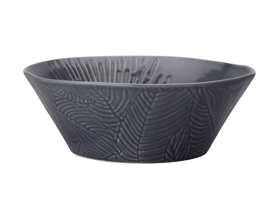 MW Panama Round Serving Bowl 25cm Grey Gift Boxed