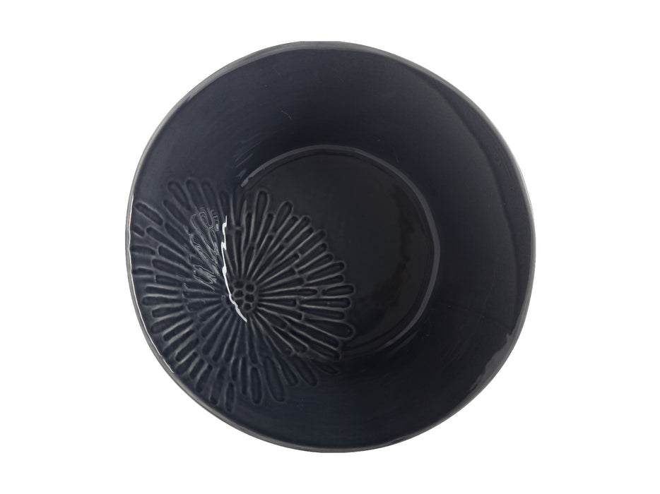 MW Panama Round Serving Bowl 25cm Grey Gift Boxed