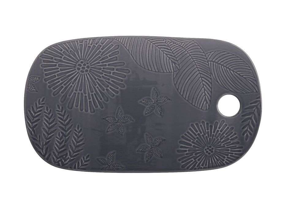 MW Panama Cheese Platter 40x23cm Grey Gift Boxed