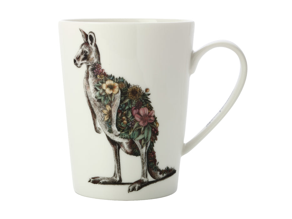 MW Marini Ferlazzo Australian Families Mug 450ML Tall Kangaroo Gift Boxed