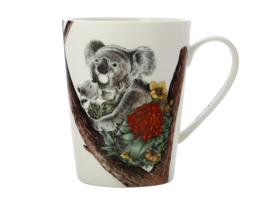 MW Marini Ferlazzo Australian Families Mug 450ML Tall Koala Gift Boxed