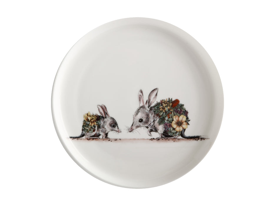 MW Marini Ferlazzo Australian Families Plate 20cm Bilby Gift Boxed