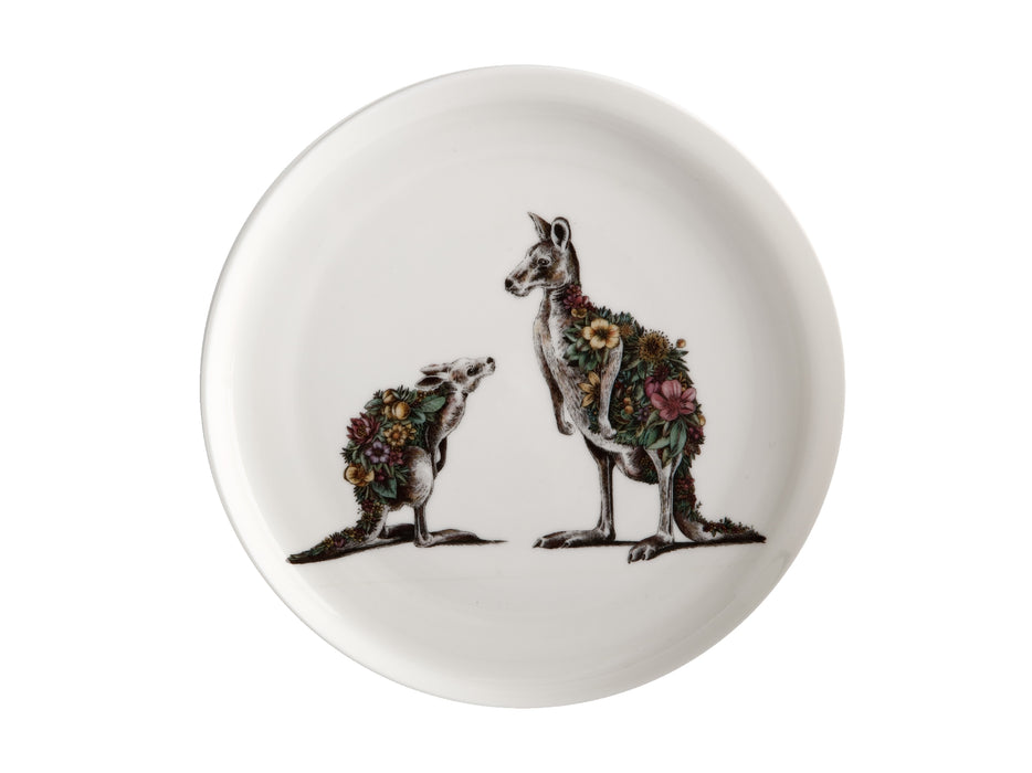 MW Marini Ferlazzo Australian Families Plate 20cm Kangaroo Gift Boxed