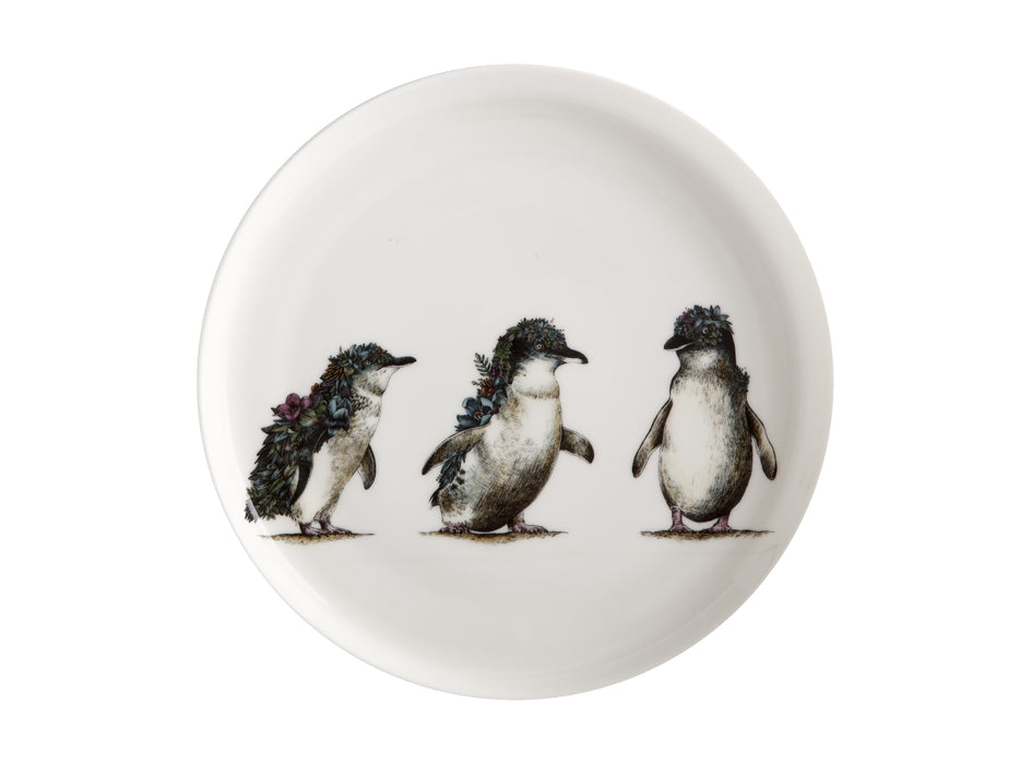 MW Marini Ferlazzo Australian Families Plate 20cm Penguin Parade Gift Boxed