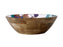 MW Samba Mango Wood & Enamel Finish Serving Bowl 34cm
