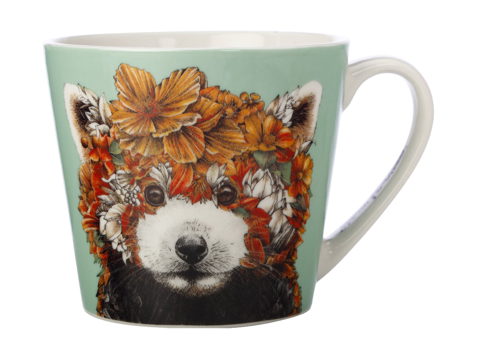 MW Marini Ferlazzo Wild Planet Mug 370ML Red Panda Gift Boxed