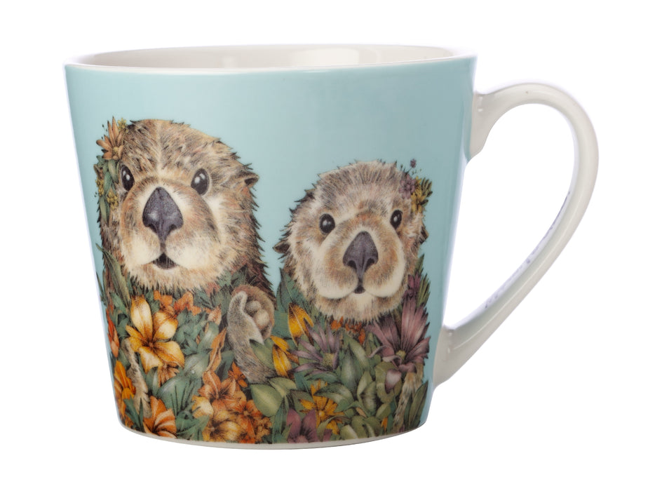 MW Marini Ferlazzo Wild Planet Mug 370ML Sea Otters Gift Boxed