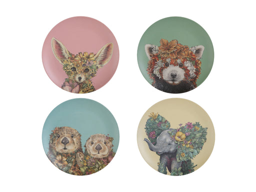 MW Marini Ferlazzo Wild Planet Bamboo Plate 20cm Set of 4 Assorted