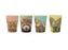 MW Marini Ferlazzo Wild Planet Bamboo Tumbler 275ML Set of 4 Assorted