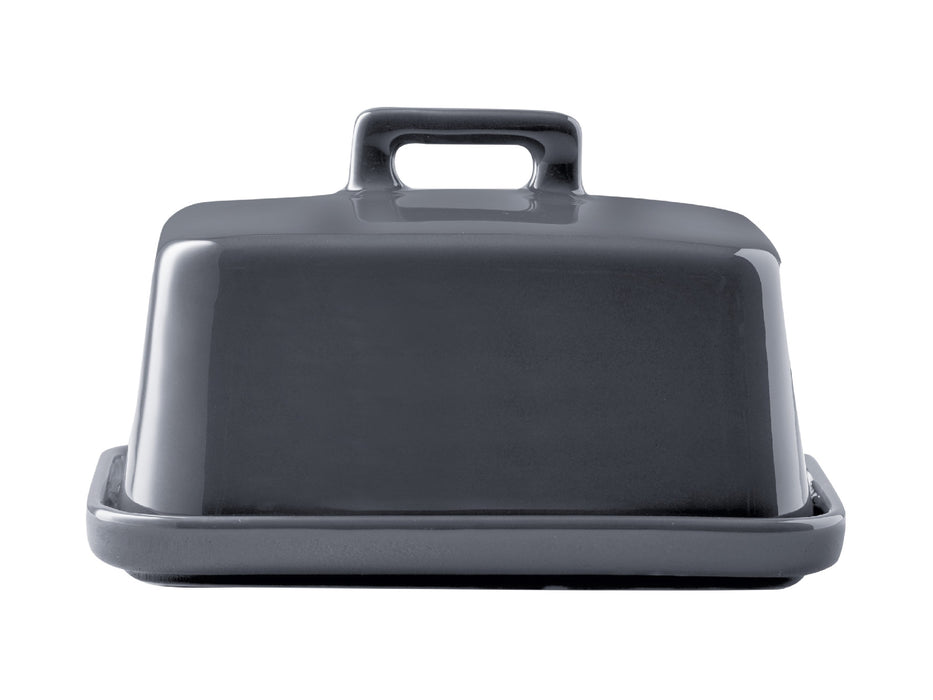 MW Epicurious Butter Dish Grey Gift Boxed
