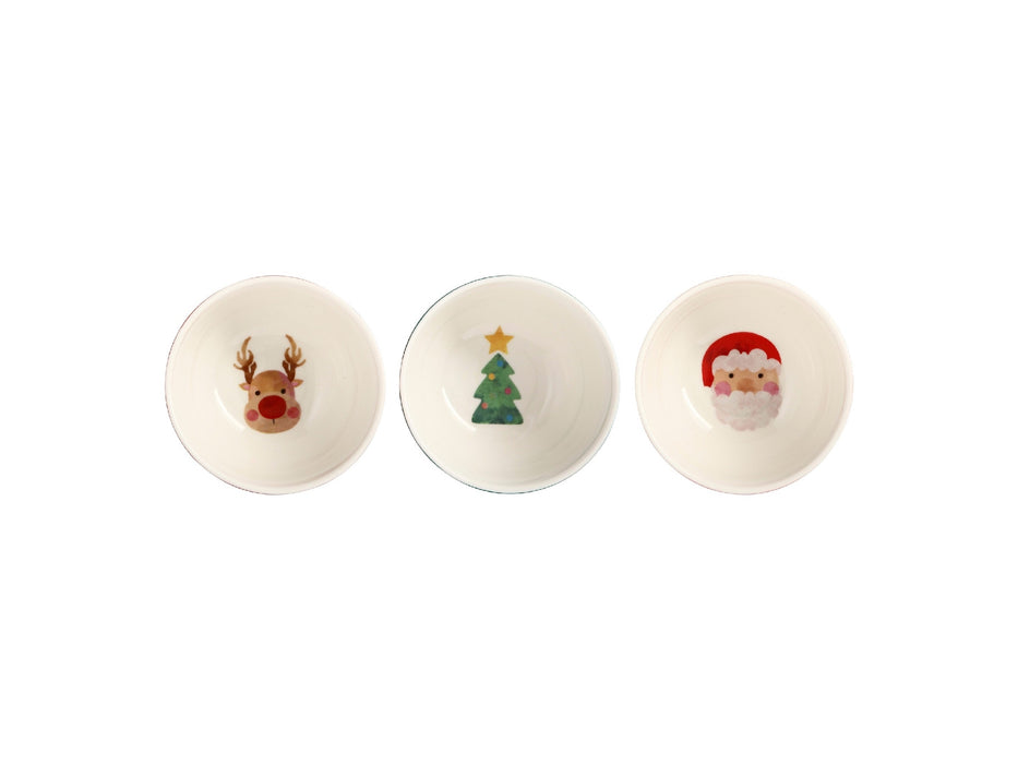 MW Kasey Rainbow Sparkly Season Bowl 10cm Set of 3 Gift Boxed