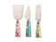 MW Kasey Rainbow Sparkly Season Cheese Knife Set 3pc Gift Boxed