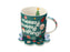 MW Kasey Rainbow Sparkly Season Mug 350ML & Coaster Set Dark Green Gift Boxed