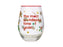 MW Kasey Rainbow Sparkly Season Stemless Glass 500ML Red Gift Boxed