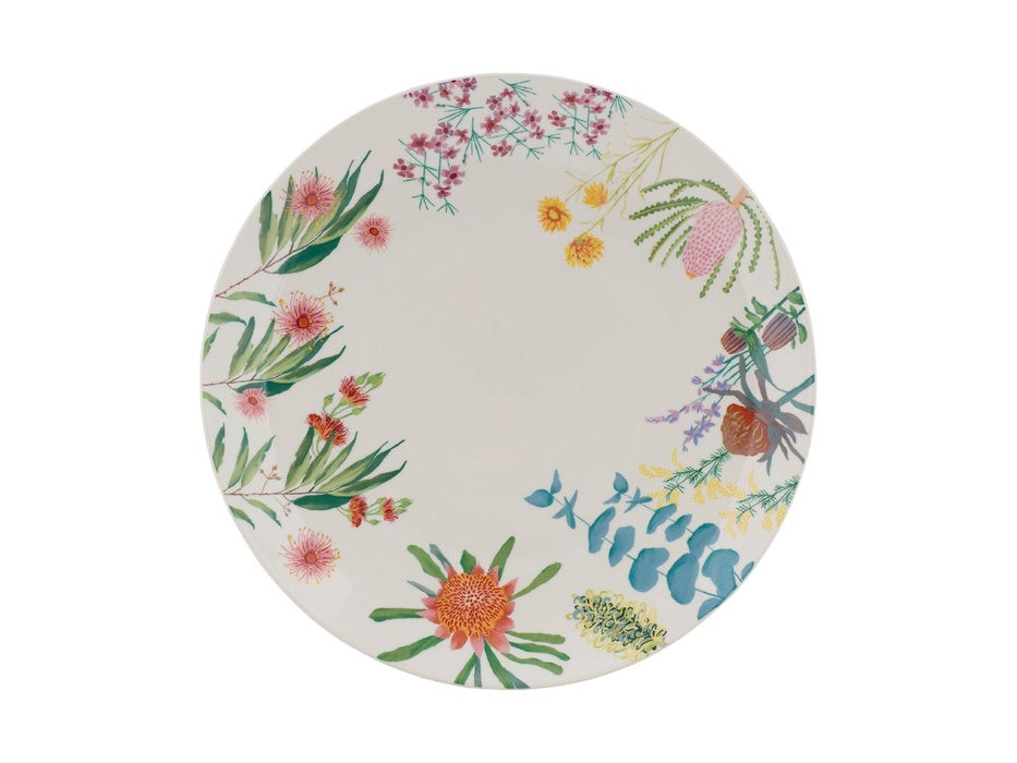 MW Royal Botanic Gardens Native Blooms Coupe Dinner Plate 27.5cm