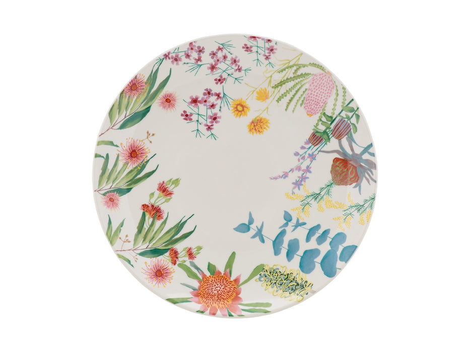 MW Royal Botanic Gardens Native Blooms Coupe Entree Plate 23cm