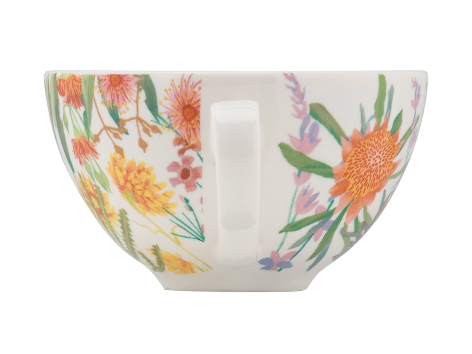 MW Royal Botanic Gardens Native Blooms Coupe Demi Cup & Saucer 100ML