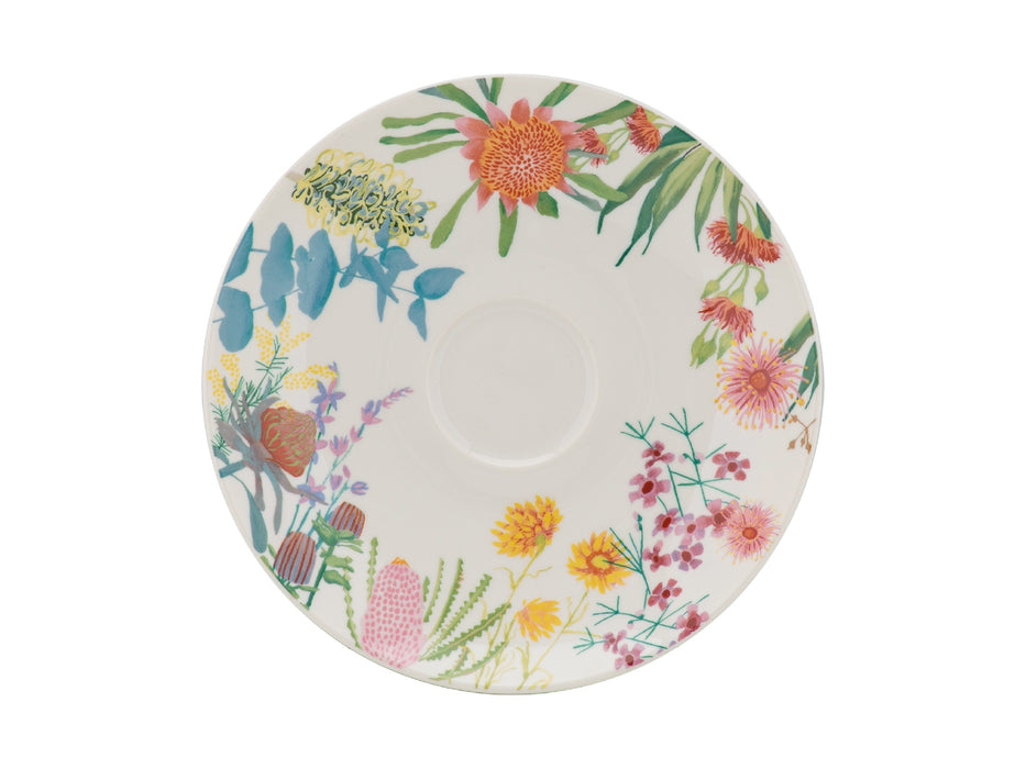 MW Royal Botanic Gardens Native Blooms Coupe Demi Cup & Saucer 100ML