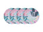 MW Rach Jackson Rock Garden Melamine Plate 20cm Set of 4