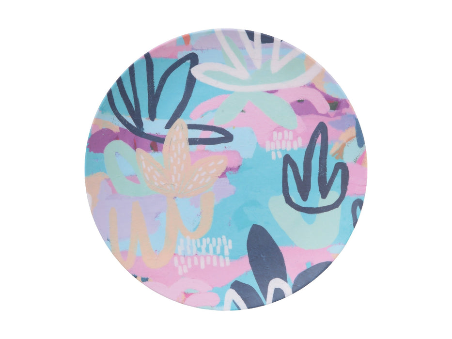 MW Rach Jackson Rock Garden Melamine Plate 28cm Set of 4