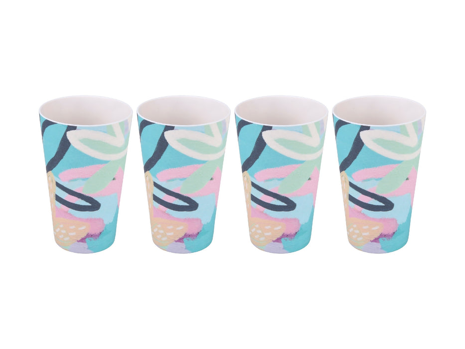 MW Rach Jackson Rock Garden Melamine Tumbler 440ML Set of 4