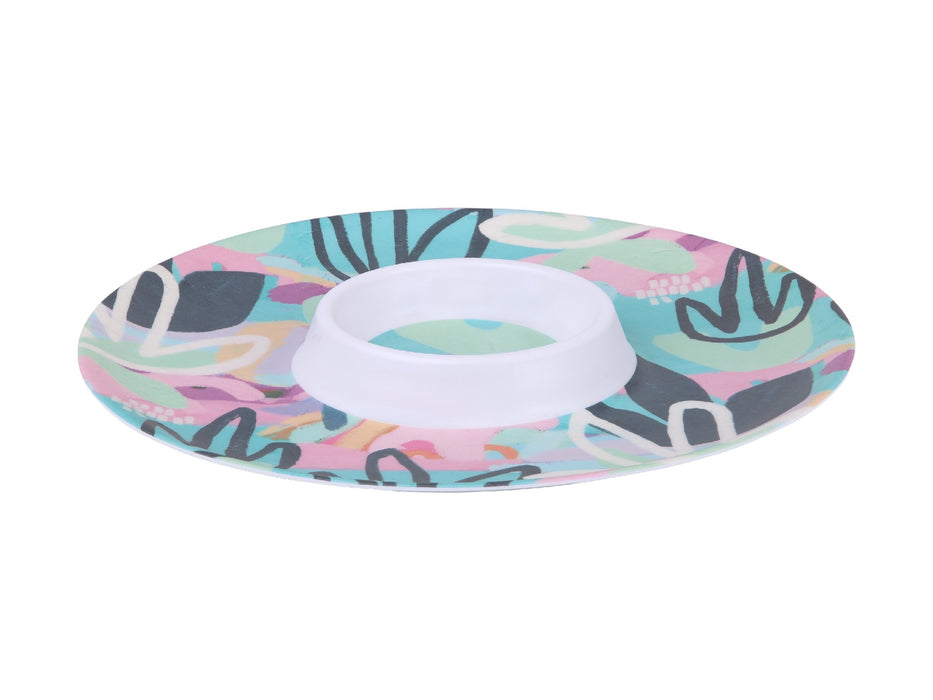 MW Rach Jackson Rock Garden Melamine Chip & Dip 30x2.5cm