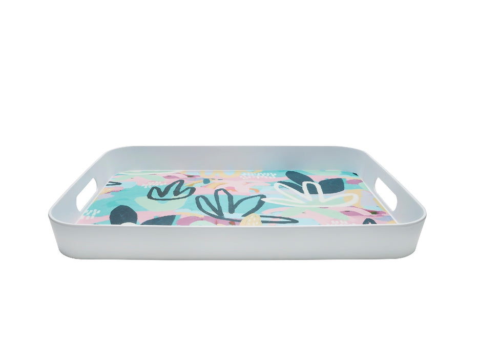 MW Rach Jackson Rock Garden Melamine Rectangular Serving Tray 40x30cm