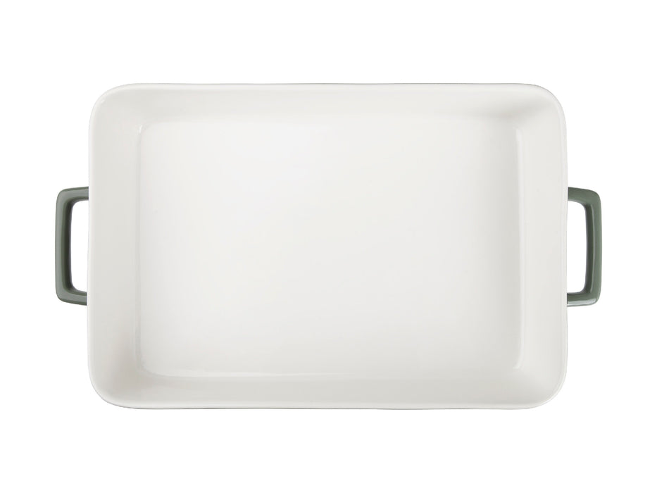 MW Epicurious Rectangular Baker 32x22.5x7cm Sage Gift Boxed