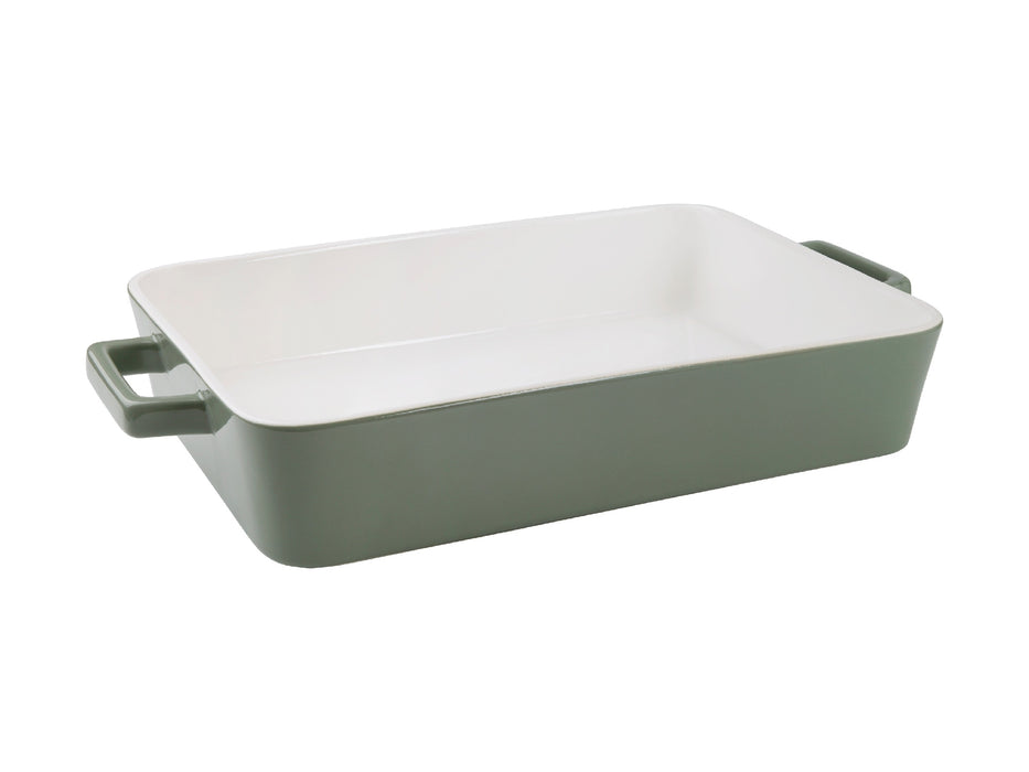 MW Epicurious Lasagne Dish 36x24.5x7.5cm Sage Gift Boxed