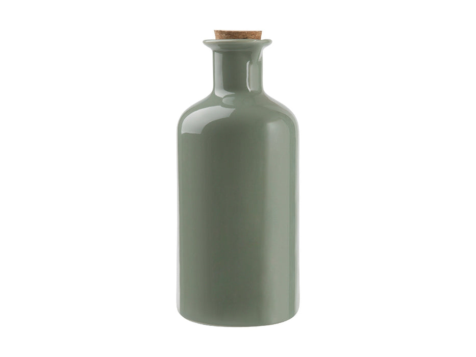MW Epicurious Oil Bottle Cork Lid 500ML Sage Gift Boxed