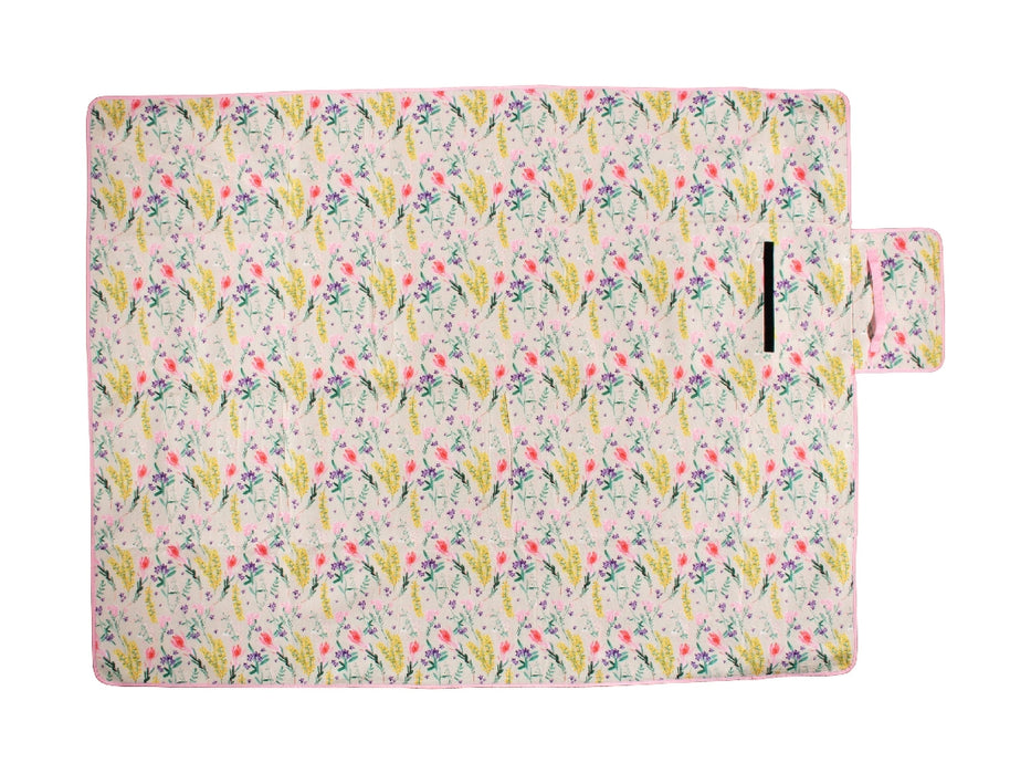 MW Wildflowers Folding Picnic Blanket 150x200cm - Kitchen Antics