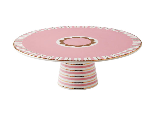 MW Teas & C's Regency Footed Cake Stand 28cm Pink Gift Boxed - Kitchen Antics