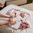 Jiggle & Giggle Bunny Rattle - Floral Raspberry