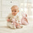 Jiggle & Giggle Bunny Medium - Floral Pink