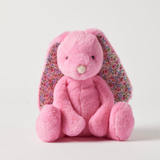 Jiggle & Giggle Bunny Medium - Floral Sherbet Pink