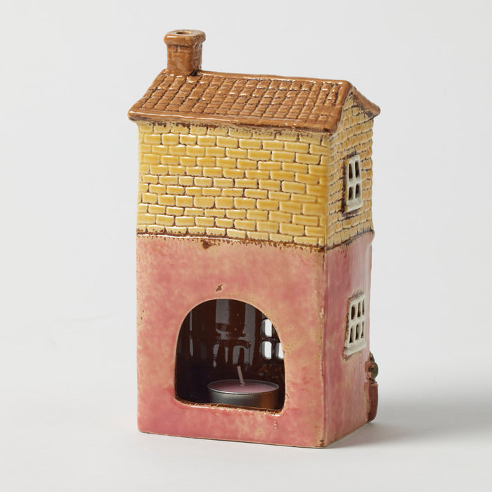 Cottage Tealight Holder - Home Sweet Home