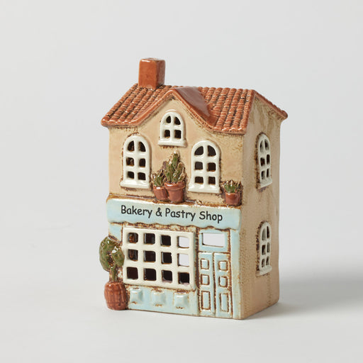 Cottage Tealight Holder - Bakery & Pastry Shop