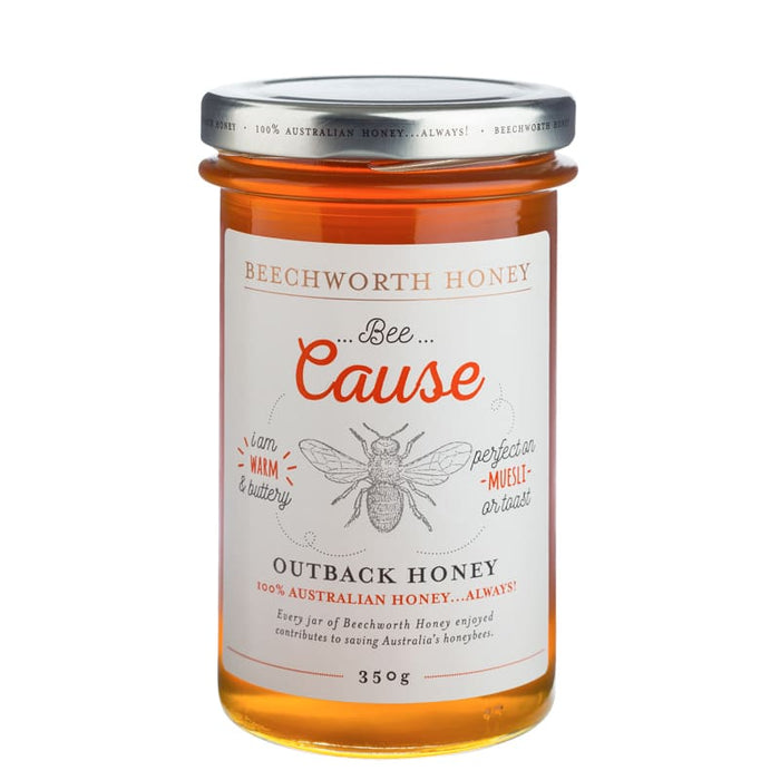 Beechworth Honey Bee Cause Outback 350g