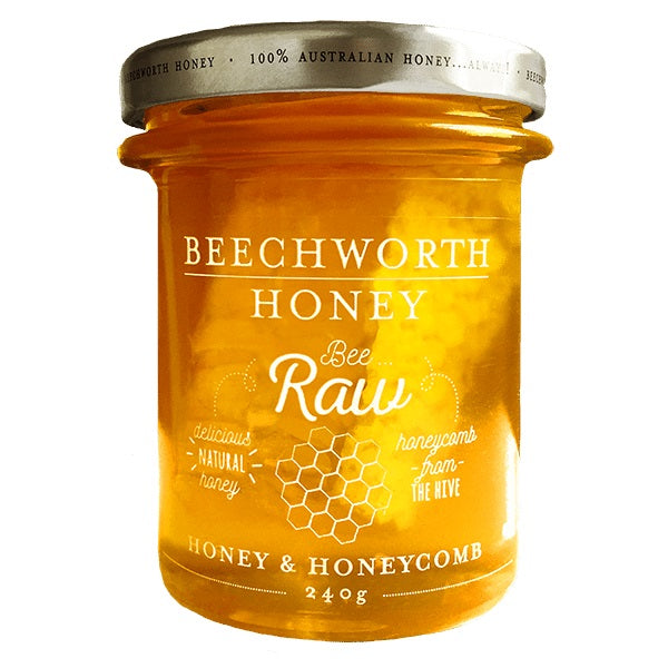 Beechworth Honey Bee Raw Honey and Honeycomb 325g