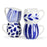 Robert Gordon Hug Mug Set of 4 - Indigo Brush