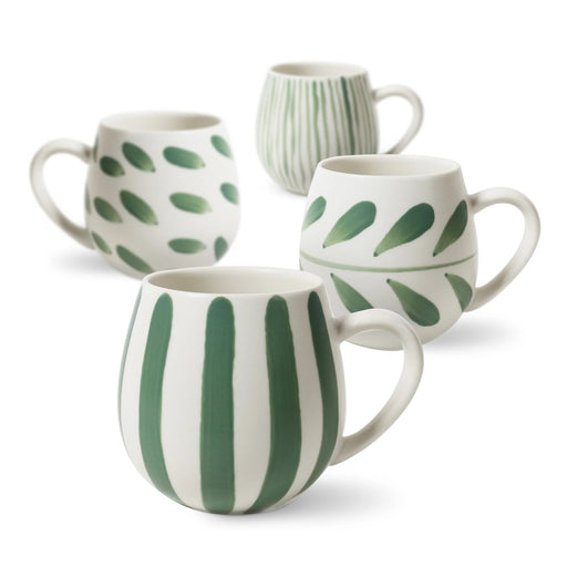 Robert Gordon Hug Me Mug set/4 - Olive Brush